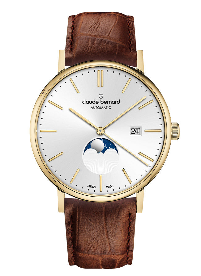 Slim Line Automatic Moon Phase – 80501 37J AID